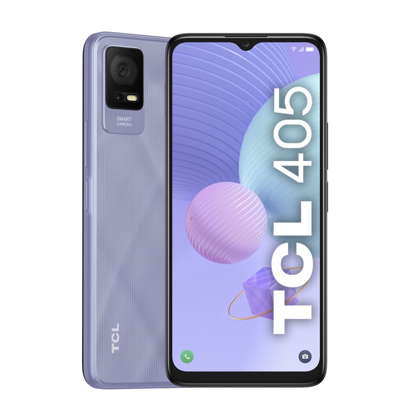 Image of TCL Smartphone 405 6.6? 32Gb Ram 2Gb Dual Sim Lavender Purple