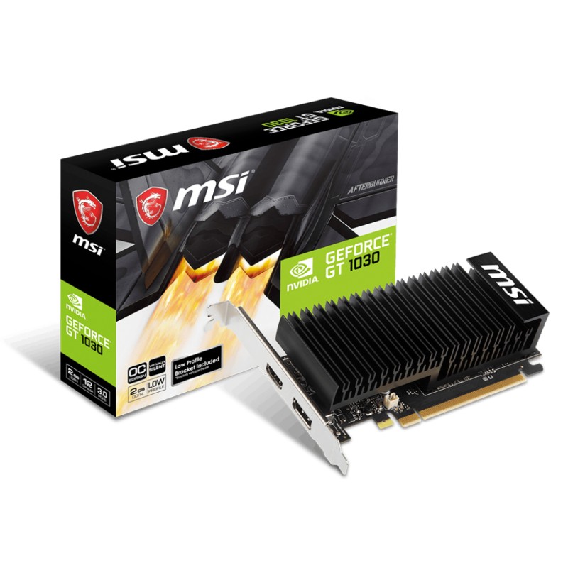 Image of MSI GeForce GT 1030 2GHD4 LP OC NVIDIA 2 GB GDDR4