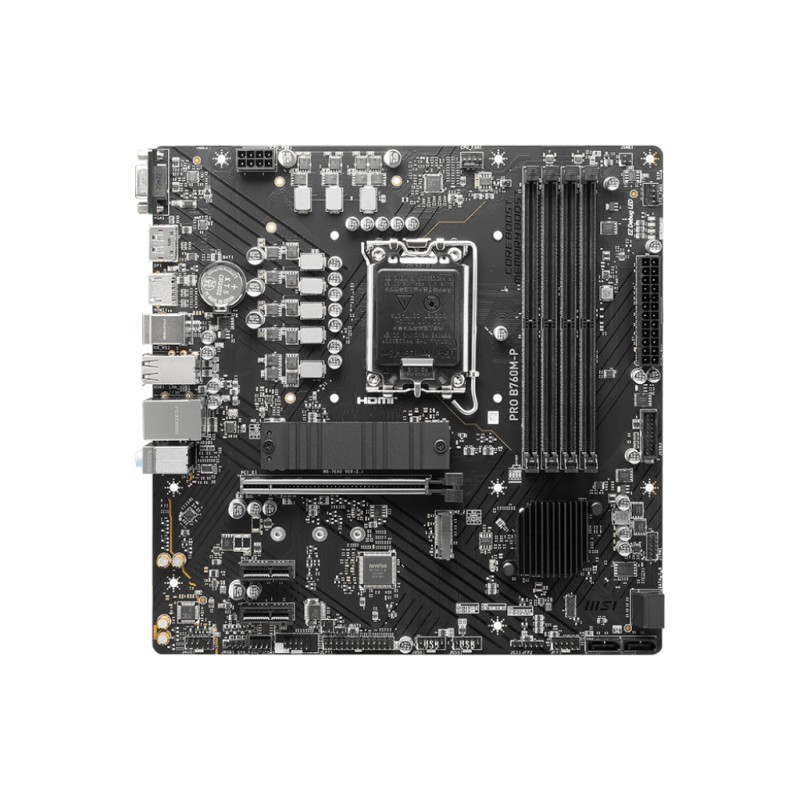Image of MSI PRO B760M-P scheda madre Intel B760 LGA 1700 micro ATX