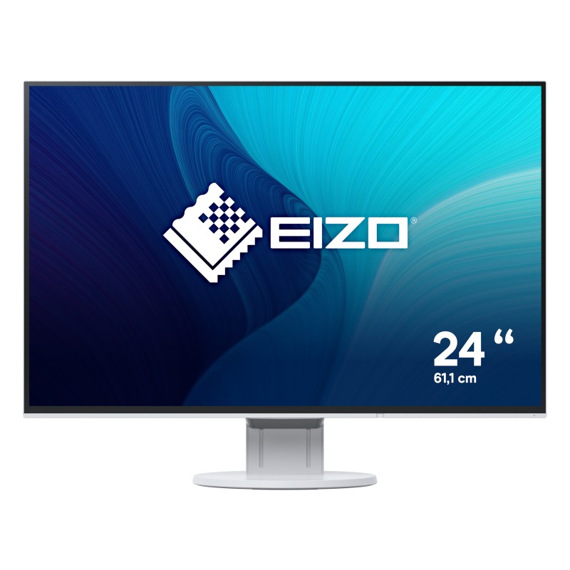 Image of EIZO FlexScan EV2456-WT LED display 61.2 cm (24.1") 1920 x 1200 Pixel WUXGA Bianco