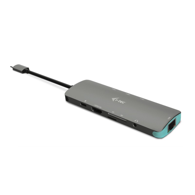 Image of i-tec Metal USB-C Nano Docking Station 4K HDMI LAN + Power Delivery 100 W