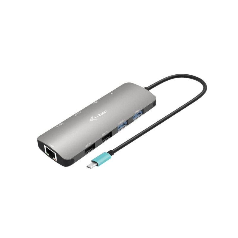 Image of i-tec USB-C Metal Nano 2x Display Docking Station + Power Delivery 100 W