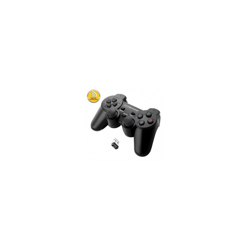 Image of Esperanza EGG108K periferica di gioco Nero USB 2.0 Gamepad Analogico/Digitale PC, Playstation 3