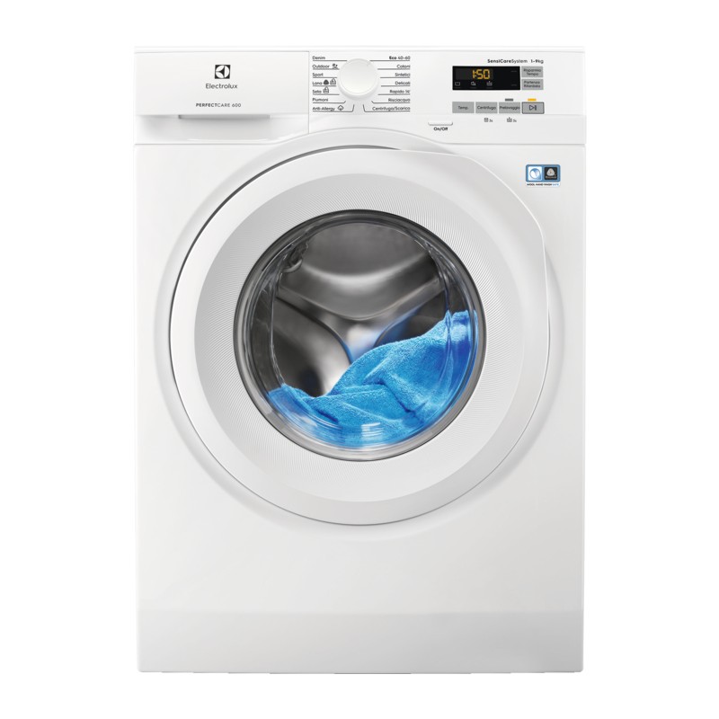 Image of Electrolux EW6F592U lavatrice Caricamento frontale 9 kg 1151 Giri/min Bianco