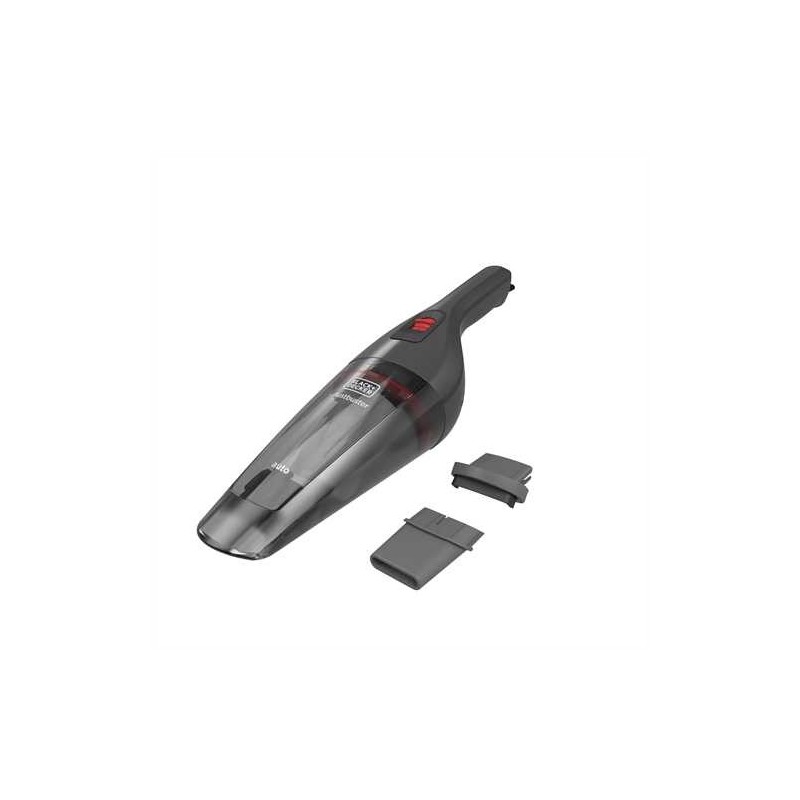 Image of Black & Decker NVB12AVA-XJ aspirapolvere Senza filo Grigio, Rosso sacchetto