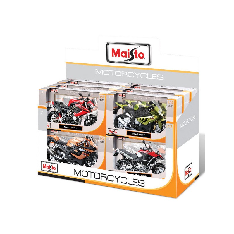 Image of Maisto Moto Ducati in scala 1:12 Assortito