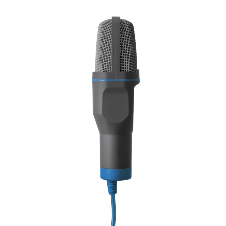 PSK MEGA STORE - Trust Mico Nero, Blu Microfono per PC