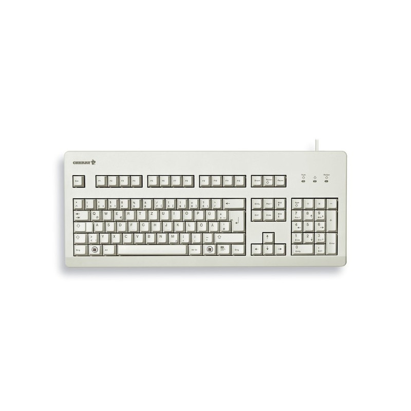 Image of CHERRY G80-3000 tastiera USB QWERTZ Tedesco Grigio