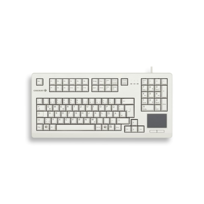Image of CHERRY TouchBoard G80-1190 tastiera USB QWERTZ Tedesco Grigio
