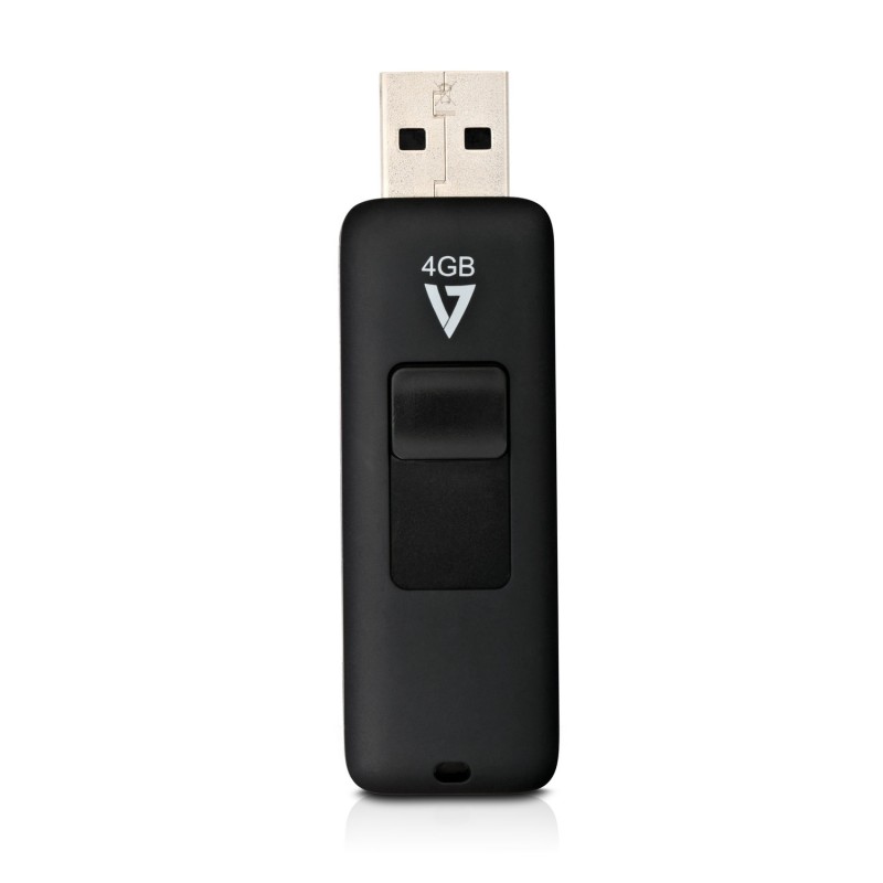 V7 VF24GAR-3E unità flash USB 4 GB tipo A 2.0 Nero