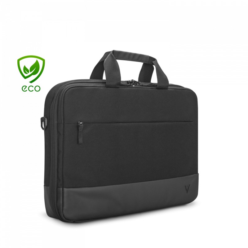 Image of V7 CCP16-ECO-BLK borsa per laptop 40.6 cm (16") Valigetta ventiquattrore Nero