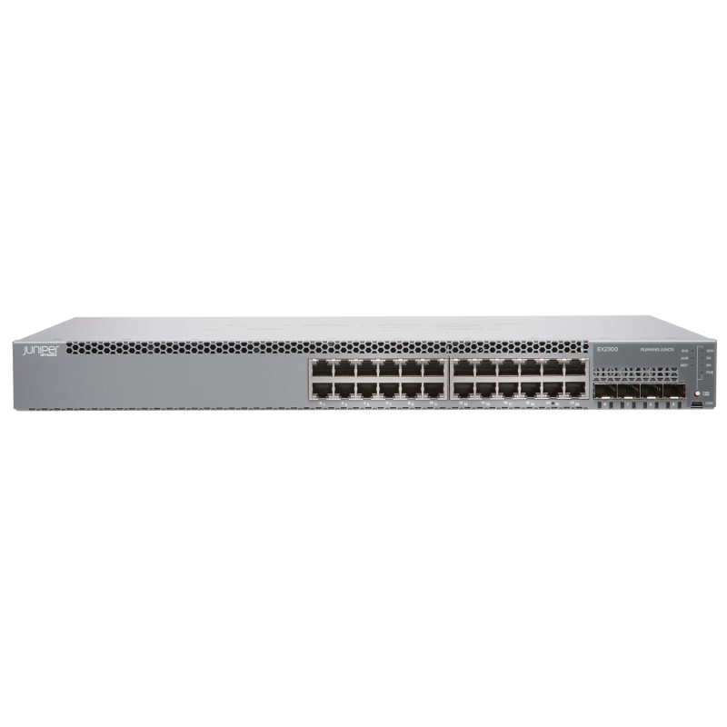 Juniper EX2300 Gestito L2/L3 Gigabit Ethernet (10/100/1000) Supporto Power over (PoE) 1U Grigio