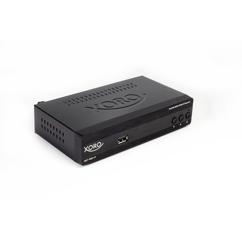 Image of Xoro HRT 7622NP set-top box TV Ethernet (RJ-45), Terrestre Full HD Nero