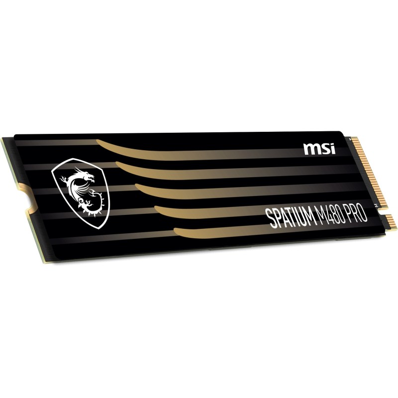 MSI SPATIUM M480 PRO PCIe 4.0 NVMe M.2 1TB PCI Express 3D NAND
