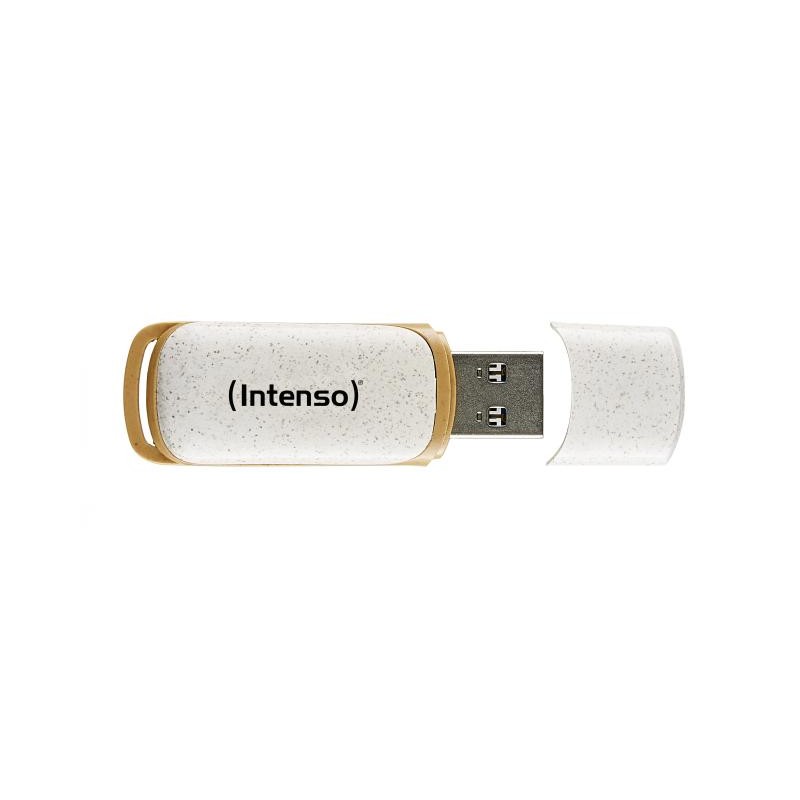 Image of Intenso Green Line unità flash USB 128 GB tipo A 3.2 Gen 1 (3.1 1) Beige, Marrone