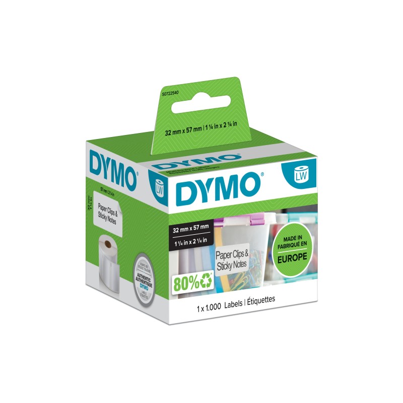 DYMO LW - Etichette multiuso 32 x 57 mm S0722540