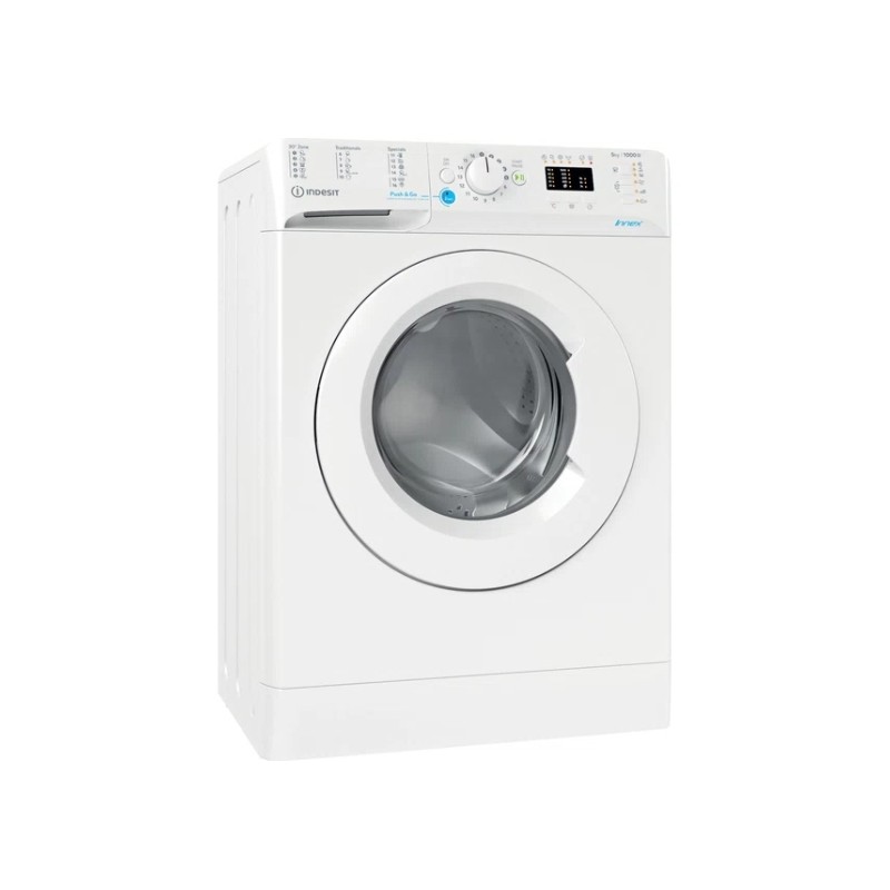 Image of Indesit BWSA 51051 W EU N lavatrice Caricamento frontale 5 kg 1000 Giri/min Bianco
