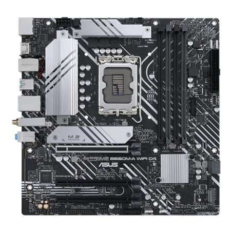 MB ASUS PRIME B660M - A WIFI D4 LGA1700 (ALDER LAKE) 4DDR4 2*HDMI+DP PCIE, 6*SATA,M . 2 mATX
