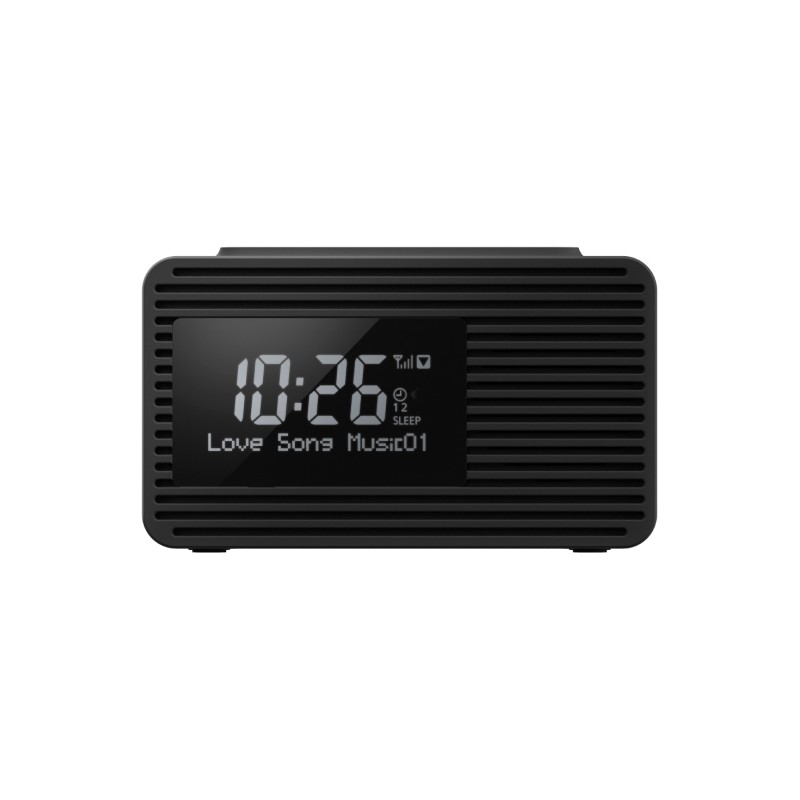 Panasonic RC-D8EG-K radio Orologio Nero