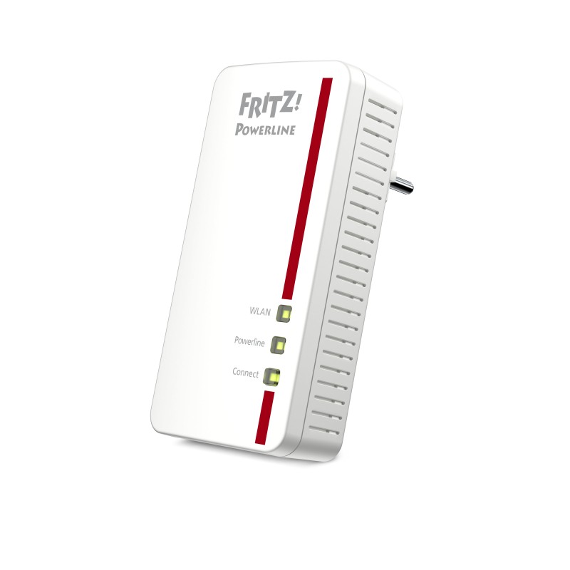 Image of AVM FRITZ!Powerline Powerline 1260E 1200 Mbit/s Collegamento ethernet LAN Wi-Fi Bianco 1 pz