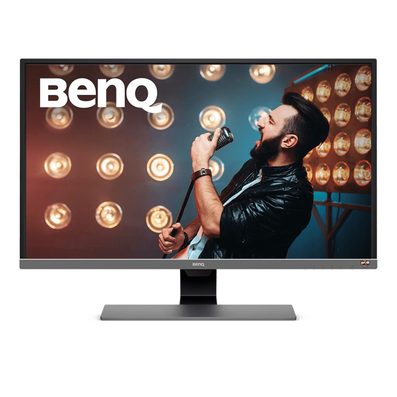 Image of BenQ EW3270U Monitor PC 80 cm (31.5") 3840 x 2160 Pixel 4K Ultra HD LED Nero, Grigio, Metallico