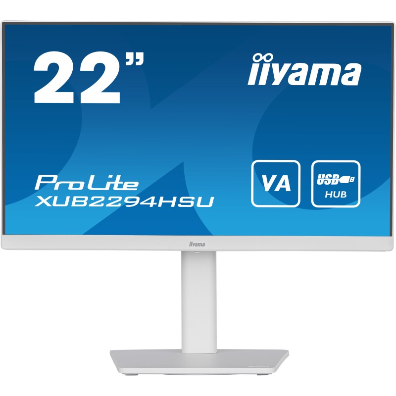 Image of iiyama ProLite Monitor PC 54.6 cm (21.5") 1920 x 1080 Pixel Full HD Bianco