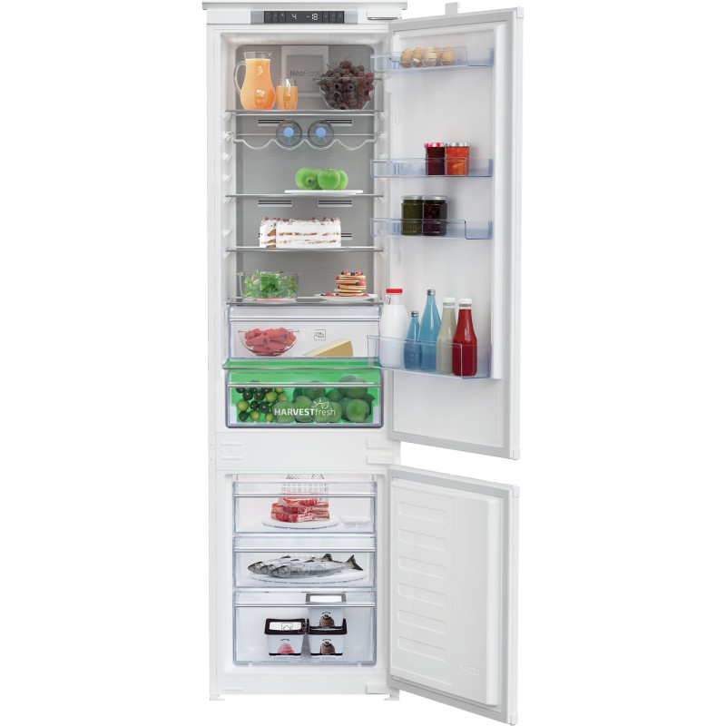 Image of Beko BCNA306E4SN frigorifero con congelatore Da incasso 306 L E Bianco