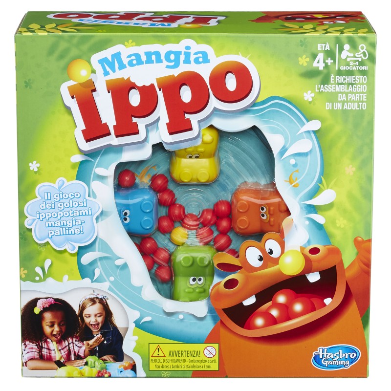 Image of Hasbro Gaming Mangia Ippo (gioco in scatola, Gaming)