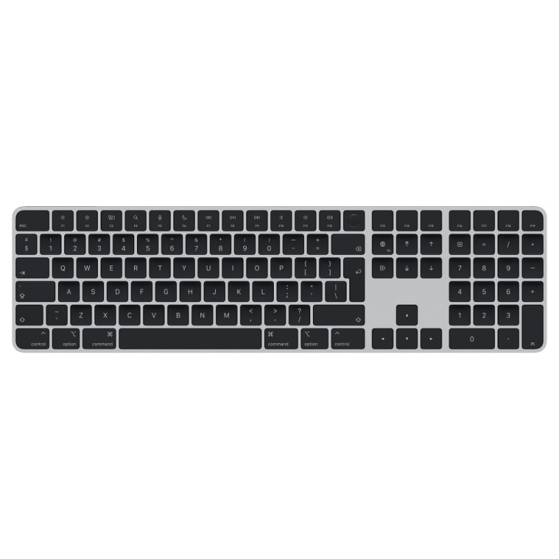 Image of Apple Magic Keyboard tastiera USB + Bluetooth QWERTY Inglese Argento, Nero