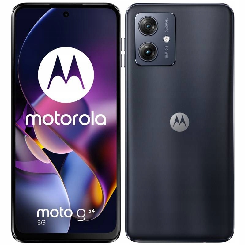 Image of Motorola Moto G moto g54 5G 16.5 cm (6.5 ) USB Type-C 12 GB 256 GB 5000 mAh Midnight Blue