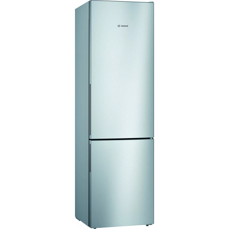 Image of Bosch Serie 4 KGV39VLEAS frigorifero con congelatore Libera installazione 343 L E Stainless steel