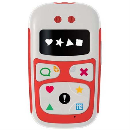 Giomax Baby Phone U10 1.1" GPS GSM Dual Band Red ITA