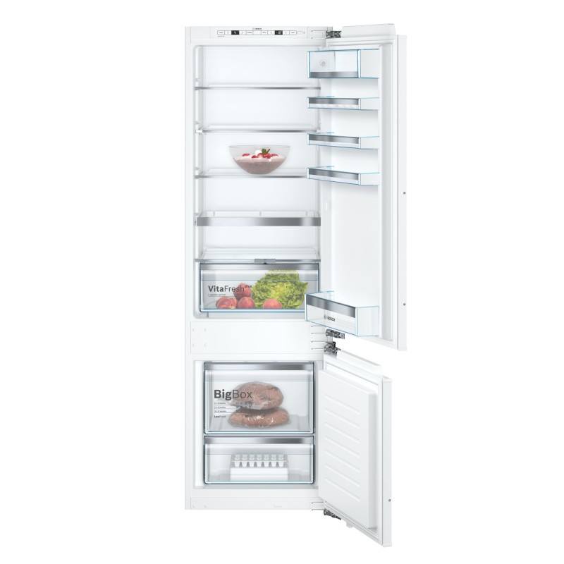 Image of Bosch Serie 6 KIS87AFE0 frigorifero con congelatore Da incasso 272 L E Bianco