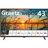 TV 43 GRAETZ FHD SMART WEBOS HDMI VESA DVBT2  DVBTS2
