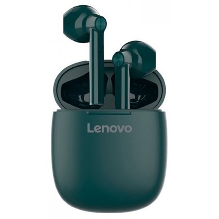 AURICOLARI BLUETOOTH 5.0 LENOVO IPX5 WATER RESISTANT HT30 GREEN