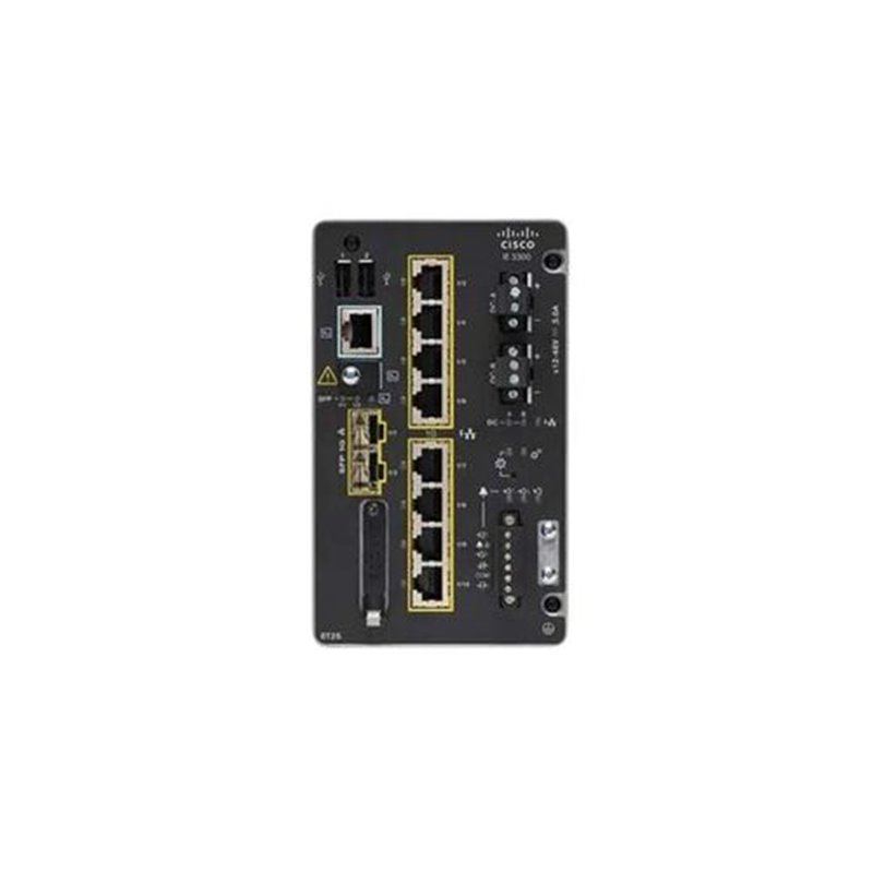 Cisco Catalyst IE3300 Rugged Series - Switch - gestito - 8 x 10/100/1000 (PoE++) + 2 x 1 Gigabit / 10 Gigabit SFP+ - montabile s