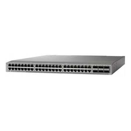 Cisco Nexus 93108TC-EX - Switch - gestito - 48 x 10GBase-T + 6 x 40 Gigabit / 100 Gigabit QSFP28 - montabile su rack