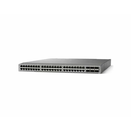 Cisco Nexus 93108TC-FX - Switch - L3 - gestito - 48 x 10GBase-T + 6 x 40 Gigabit / 100 Gigabit QSFP28 - montabile su rack