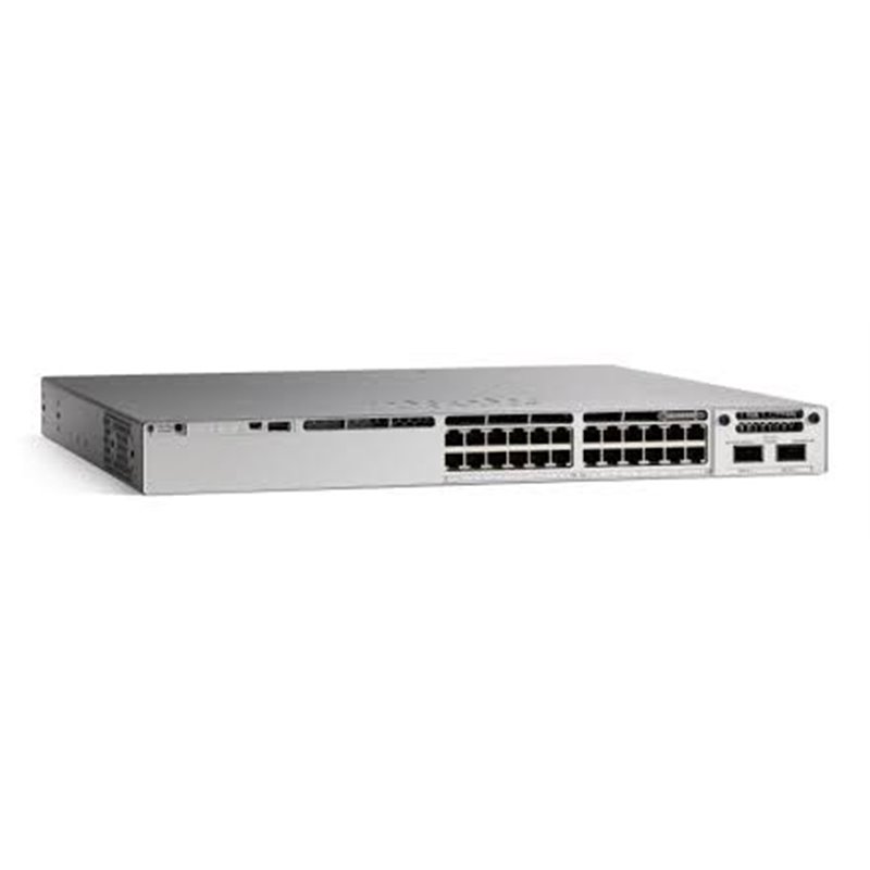 Image of Cisco Catalyst 9300X - Network Essentials - switch - L3 - gestito - 24 x 100/1000/2.5G/5G/10GBase-T (UPOE+) - montabile su rack