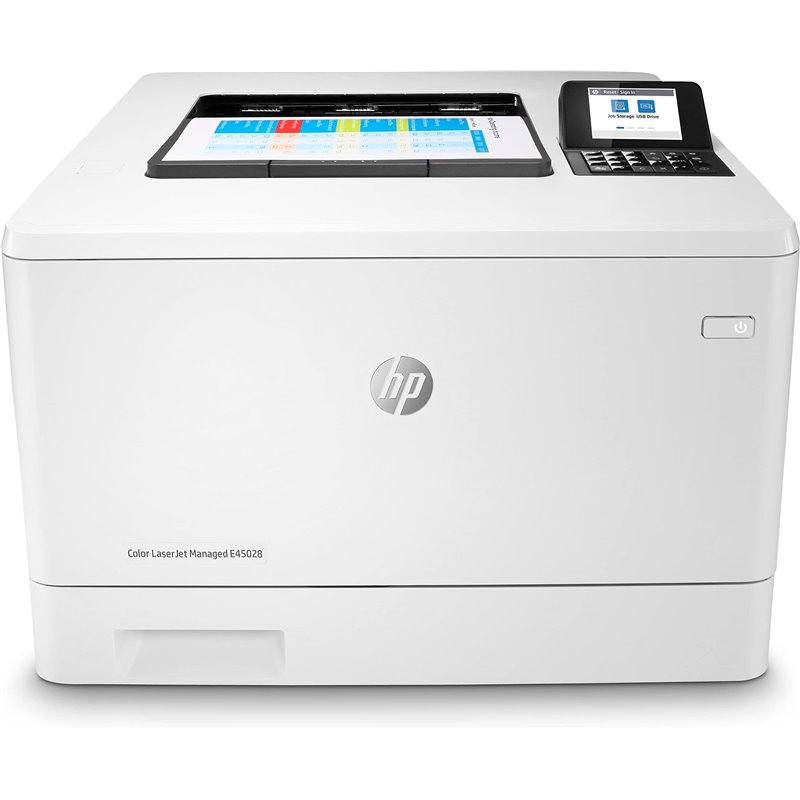 Image of HP Color LaserJet Managed E45028dn - Stampante - colore - Duplex - laser - A4/Legal - 1200 x 1200 dpi - fino a 27 ppm (mono) / f