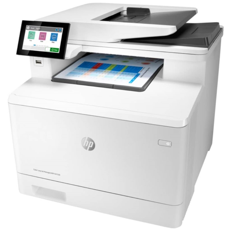 Image of HP Color LaserJet Managed MFP E47528f - Stampante multifunzione - colore - laser - Letter A (216 x 279 mm)/A4 (210 x 297 mm) (or