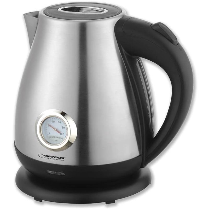 Image of Esperanza EKK029 Electric kettle with a thermometer 1.7 L 2200 W Inox