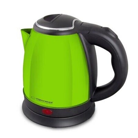 Esperanza EKK113G electric kettle 1.8 L 1800 W Black  Green