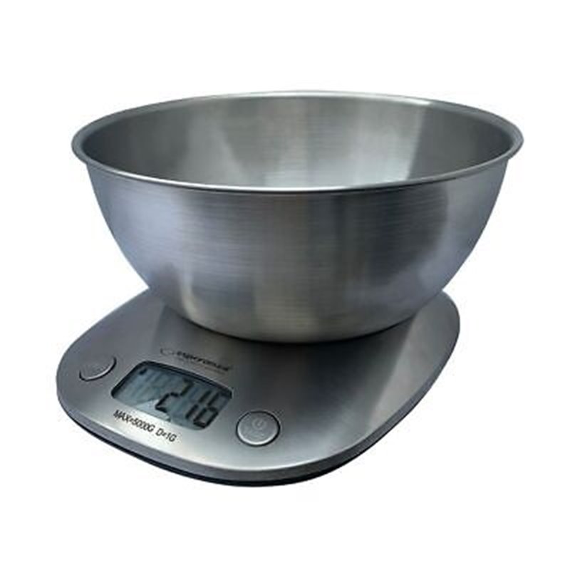 Image of Esperanza EKS008 Electronic kitchen scale with a bowl