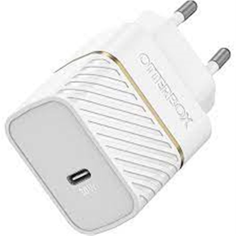 OtterBox EU Wall Charger 30W GaN - 1X USB-C 30W USB-PD White