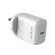 CHARGEUR MURAL UK 1 USB - C 20W EVO WH