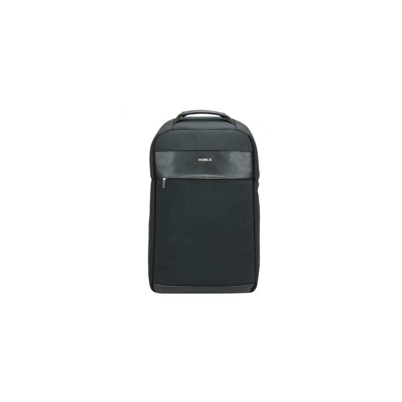 Image of Mobilis PURE BACKPACK borsa per laptop 39,6 cm (15.6") Zaino Nero, Argento