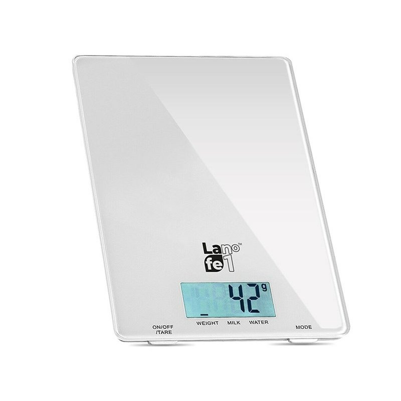 Image of LAFE WKS001.5 kitchen scale Electronic kitchen scale White Countertop Rectangle