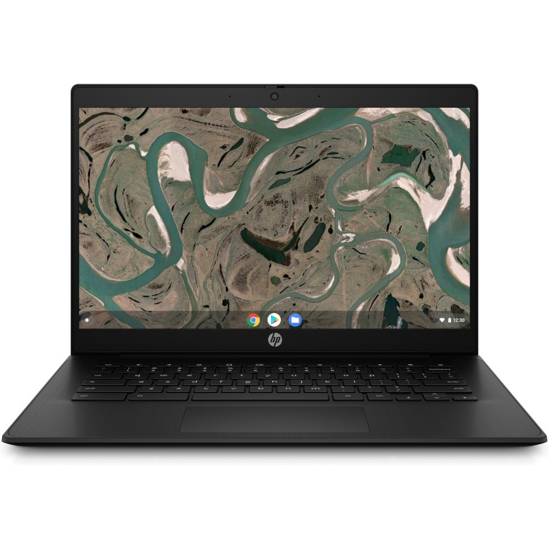 Image of HP Chromebook 14 G7 35.6 cm (14") Touch screen Full HD Intel® Celeron® N5100 8 GB LPDDR4x-SDRAM 64 eMMC Wi-Fi 6 (802.11ax)
