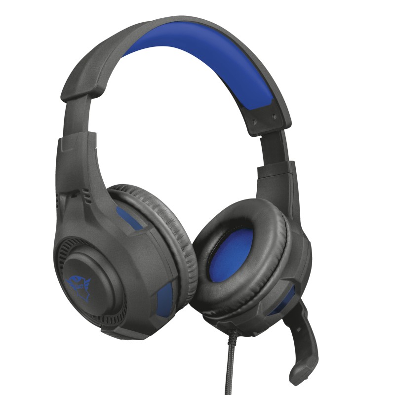 Image of Trust GXT 307B Ravu Gaming Headset for PS4 Auricolare Cablato A Padiglione Giocare Nero, Blu